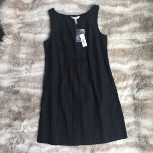 Old Navy Black Clotton And Linen Blend Dress XS